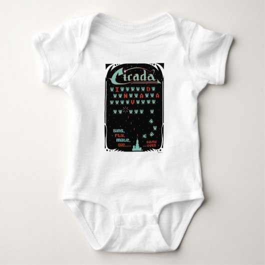 セカダインバダ ベビーボディスーツ (正面)