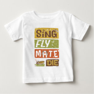 セカダシンフライアメートダイ ベビーTシャツ
