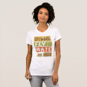 セカダシンフライアメートダイ Tシャツ (正面フル)
