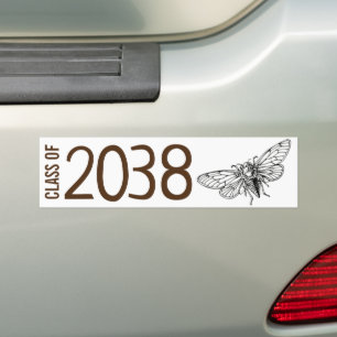 セカダス上昇 – 2038年クラス バンパーステッカー