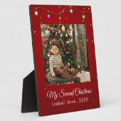 セカンドクリスカスタムマス家族フォト文字テンプレート フォトプラーク (側面)