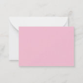 セカンドグレード先生ホワイトノート名門私立校風のノートコーヒー ノートカード (裏面)