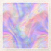 セカンドサイトholo pastel : ガラスコースター (正面)