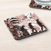 セカンドシフトワーカーデザインコースター コースター (左側)