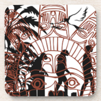 セカンドシフトワーカーデザインコースター コースター