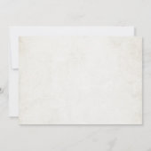 セカンドロデオ西カウボーイ第2バースデーフォト 招待状 (裏面)