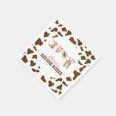 セカンドロデオ西カウボーイ2nd誕生日 スタンダードカクテルナプキン (角)