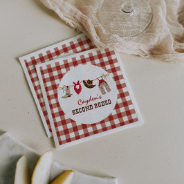 セカンドロデオ西カウボーイ2nd誕生日 スタンダードカクテルナプキン