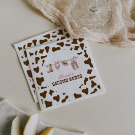 セカンドロデオ西カウボーイ2nd誕生日 スタンダードカクテルナプキン