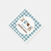 セカンドロデオ西カウボーイ2nd誕生日 スタンダードカクテルナプキン (角)