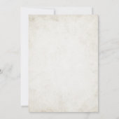 セカンドロデオ西カウボーイ2nd誕生日 招待状 (裏面)