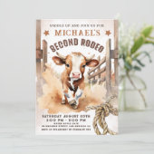 セカンドロデオ | ブルカーフ2ndロデオ誕生日パーティー 招待状 (スタンド正面)