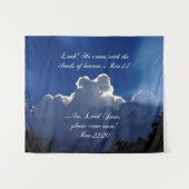 セカンド来聖なる書物、 経典 タペストリー (正面(横))