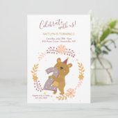 セカンド誕生日ベア 招待状 (スタンド正面)