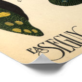 セガイアートノヴォーヴィンテージランテルンフライポスター ポスター (角)