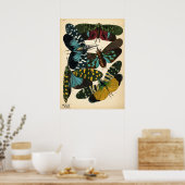 セガイアートノヴォーヴィンテージランテルンフライポスター ポスター (キッチン)