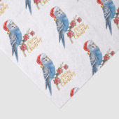 セキセイインコのクリスマス 薄葉紙 (詳細)