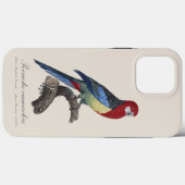 セキセイインコまたはPlatycercus eximiusパラキート Case-Mate iPhoneケース (裏面 (横))
