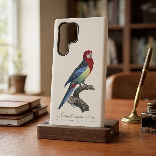 セキセイインコまたはPlatycercus eximius Samsung Galaxyケース