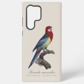 セキセイインコまたはPlatycercus eximius Samsung Galaxyケース (裏面)