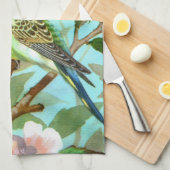 セキセイインコ キッチンタオル (四つ折り)