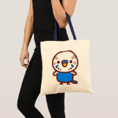 セキセイインコ / ノーマル コバルト オス トートバッグ (正面(商品))