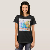 セキセイインコ メスのTシャツ Tシャツ (正面フル)