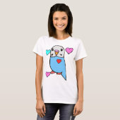セキセイインコTシャツ Tシャツ (正面フル)