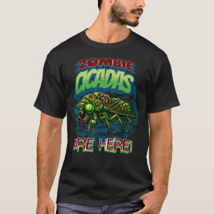 セキダユーモアマゾンビセミおもしろいダス Tシャツ