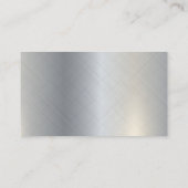 セキュリティアイコン |金属の背景 名刺 (裏面)