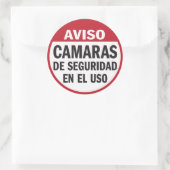 セキュリティカメラの使用アビソスペインのの ラウンドシール (バッグ)