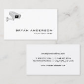 セキュリティカメラの名刺 名刺 (正面/裏面)