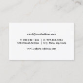 セキュリティカメラの名刺 名刺 (裏面)