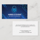 セキュリティカメラアイコン | テクモダンック 名刺 (正面/裏面)