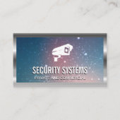 セキュリティカメラアイコン |ネットワークシステム 名刺 (正面)