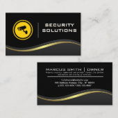 セキュリティカメラロゴ 名刺 (正面/裏面)
