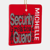 セキュリティガード超並外カスタム セラミックオーナメント (右)