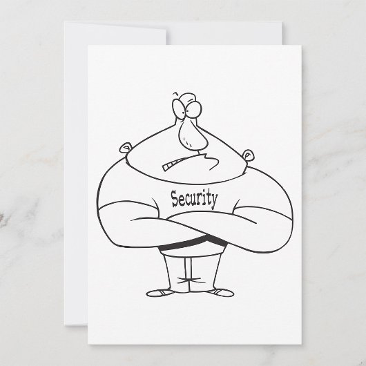 セキュリティガード 招待状