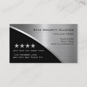 セキュリティコンサルタモダンント名刺 名刺 (正面)