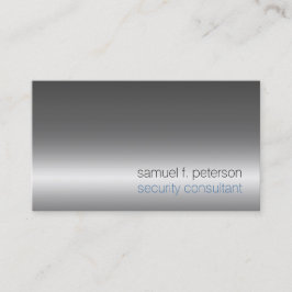 セキュリティコンサルタント特別サービスChrome Silver 名刺