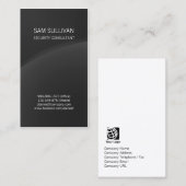 セキュリティコンサルタント特殊スキルのダークホライズン 名刺 (正面/裏面)