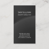 セキュリティコンサルタント特殊スキルのダークホライズン 名刺 (正面)