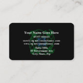 セキュリティコンサルタント、スネークヘッド、金ゴールドリングや輪 名刺 (裏面)