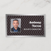 セキュリティコンサルティングカスタムの写真 名刺 (正面)