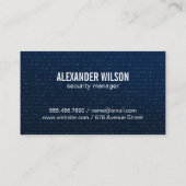 セキュリティサイバーテック名刺 名刺 (裏面)