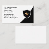 セキュリティサクールービスの名刺 名刺 (正面/裏面)