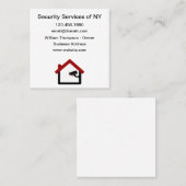 セキュリティサユニークービスSquare名刺 スクエア名刺 (正面/裏面)