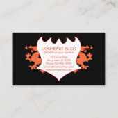 セキュリティサービスおもしろいのカスタマイズ 名刺 (裏面)