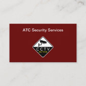 セキュリティサービスオンラインカスタムビジネスカード 名刺 (正面)