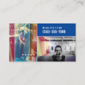 セキュリティサービス |個人警察の名刺 名刺 (裏面)